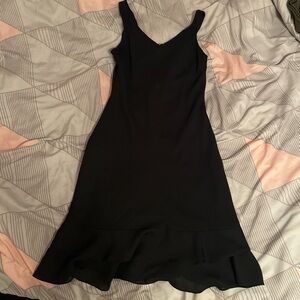 Elegant Black Sleeveless Dress